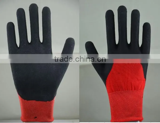 Premium Rubber-Coated warehouse gloves