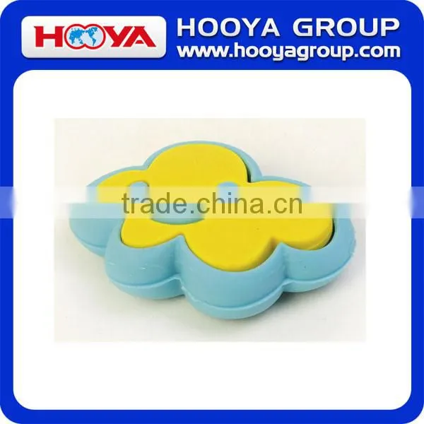 promotional cloud shaped cute kids 3d eraser