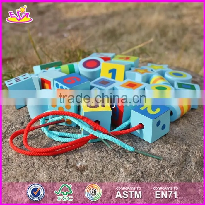 2017 Funny educational toys wooden toddler games W11E065-S