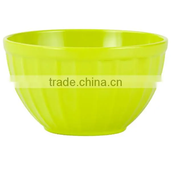 custom Ice Cream 16-ounce Fluted Bowl - Kiwi