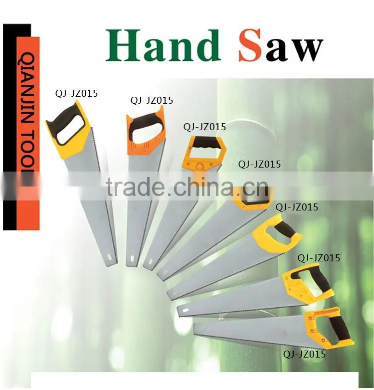 QJ-JH09 Double color hand tools high quality hand saw