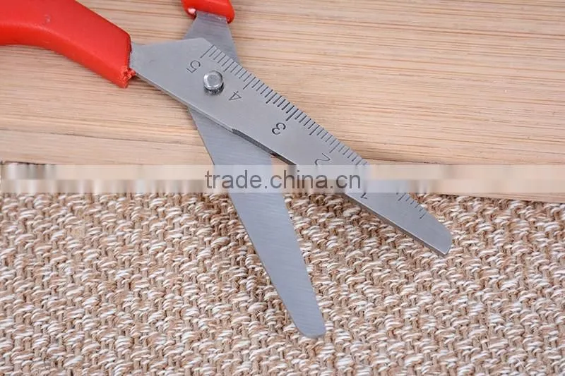 Bulk China Shipping Spring Adjustable Calibration Scissors