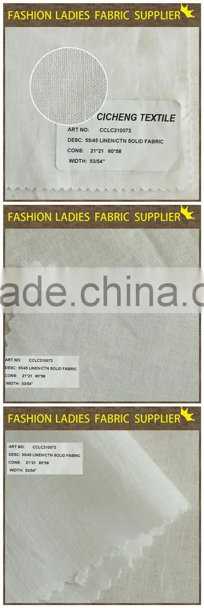NEW 100% COTTON PRINT CROSS HATCH LADIES TROUSERS BAGS PLAIN LINEN/CTN SOLID FABRIC