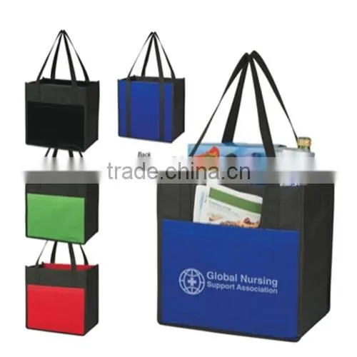 Non Woven Polypropylene Shopper Tote bags with Pocket