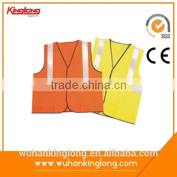 motorcycle reflective fluorescent safety vest blue