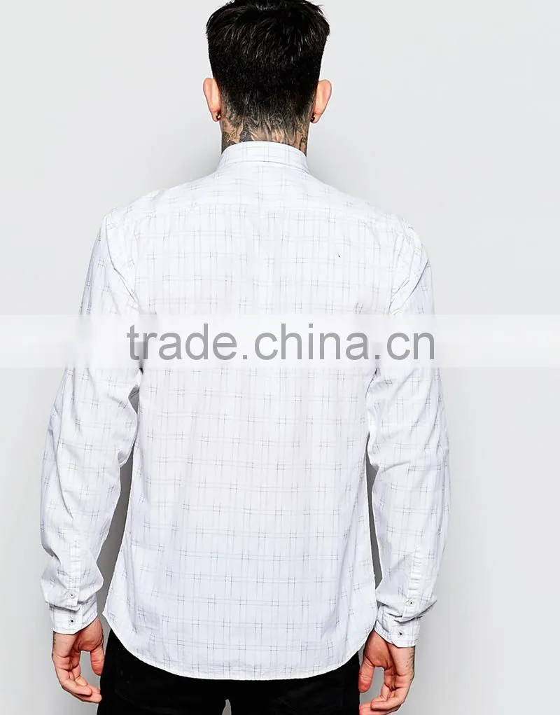 100% soft cotton latest mens dress shirt