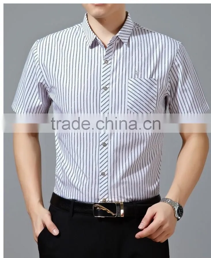 2016 fancy design men shirt famous brand printing shirt slim fit