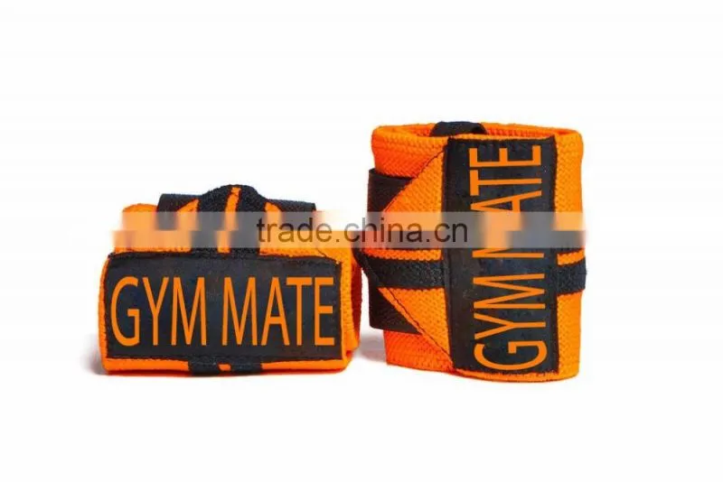 Heavy Duty Weightlifting Wrist Wraps GYM MATE