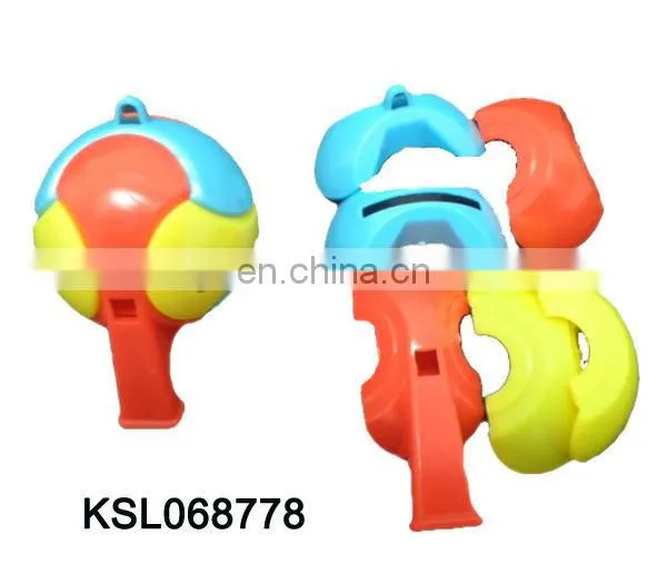 new plastic whistle for children to play