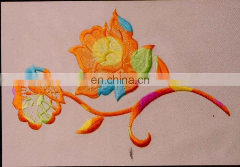 Difficult embroidered design Different kinds of embroidery