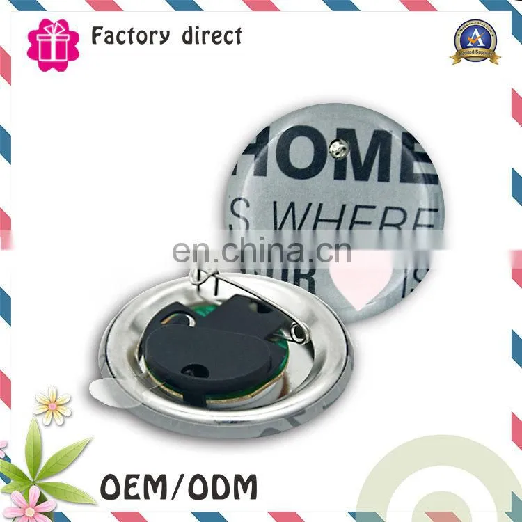 Wholesale Cheap Custom Design plastic button badge 58mm Button Pin Badges