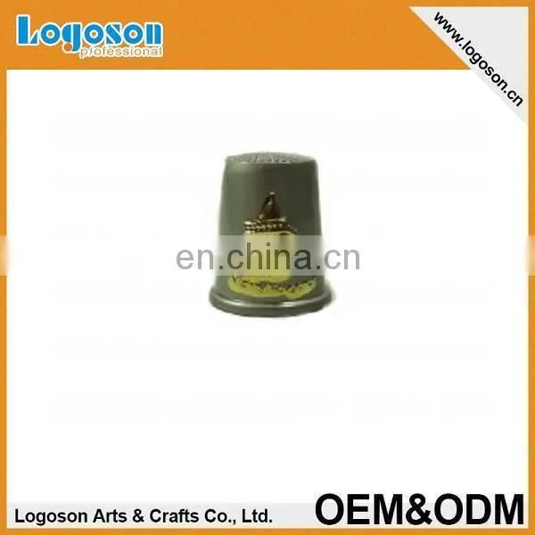 Top quality custom design metal gift collection souvenir thimble