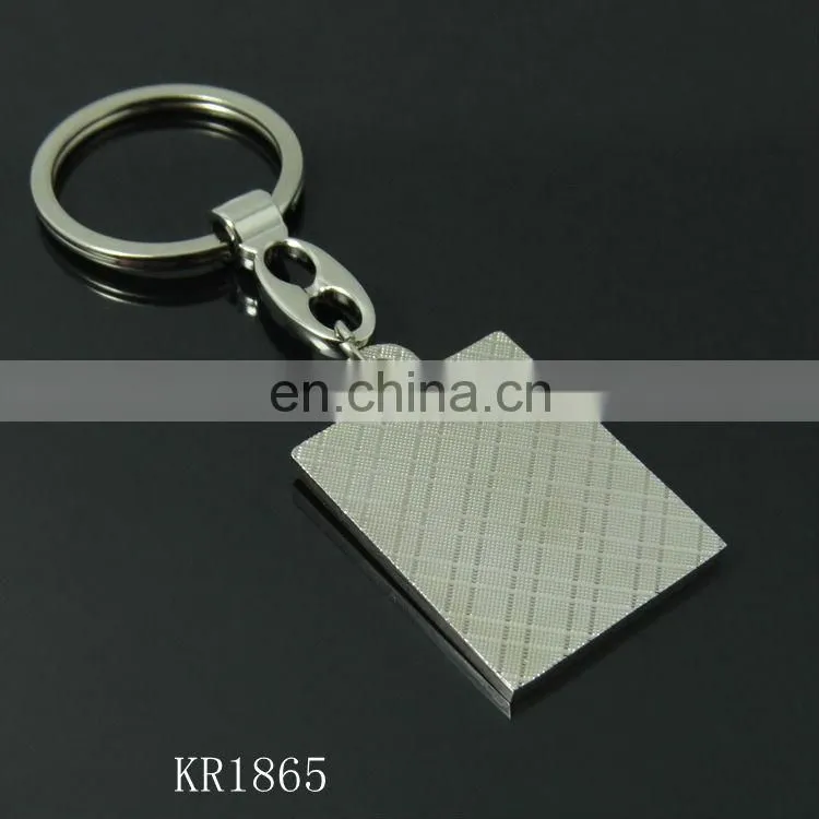 Italy Letters Shaped Metal Keychain/Key Ring|/Key Holder