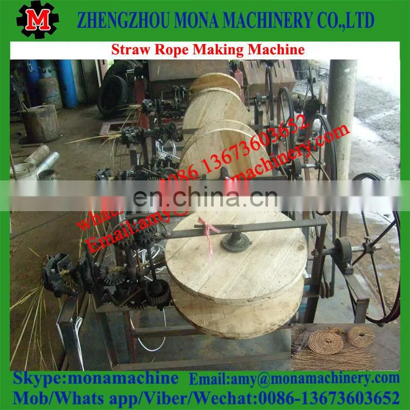 Good performance Straw Making Machine/Rope Braiding Machine/Rice Straw Mat Knitting Machine for sale
