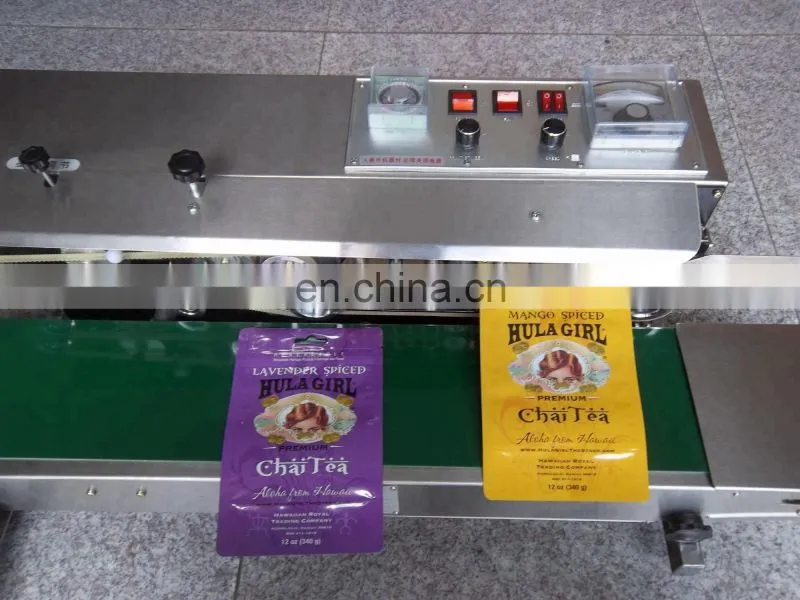 Shanghai Joygoal aluminum foil plastic bag heat sealing machine heat sealing thermal bopp film