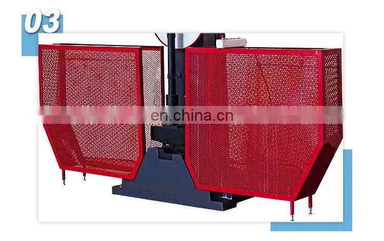 Semi-automatic impact testing machine / pendulum impact testing machine / 300 energy