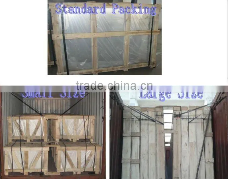 10mm clear tempered glass with polished edges