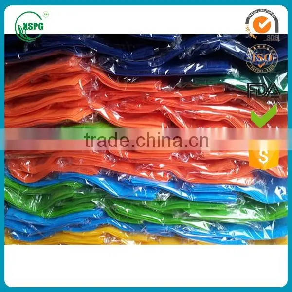 Green big size one color two sides printing non woven bag for wholesale