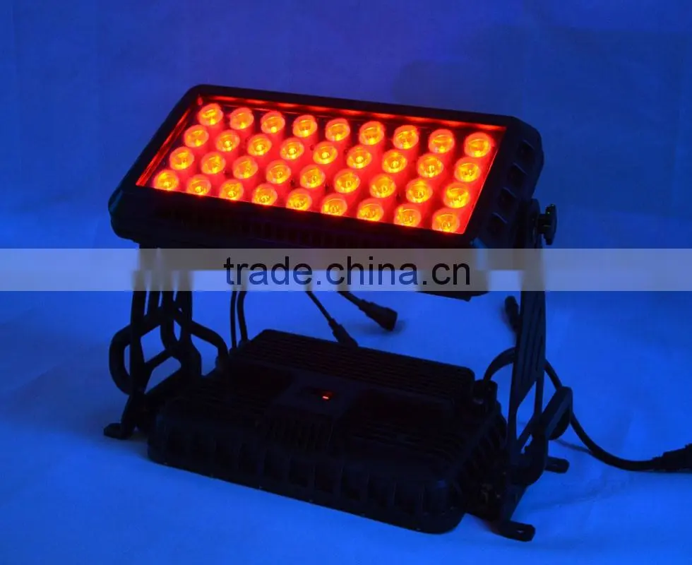 High efficiency IP65 waterproof 36pcs*10w rgbwa-uv 6 in 1 led city color wash light