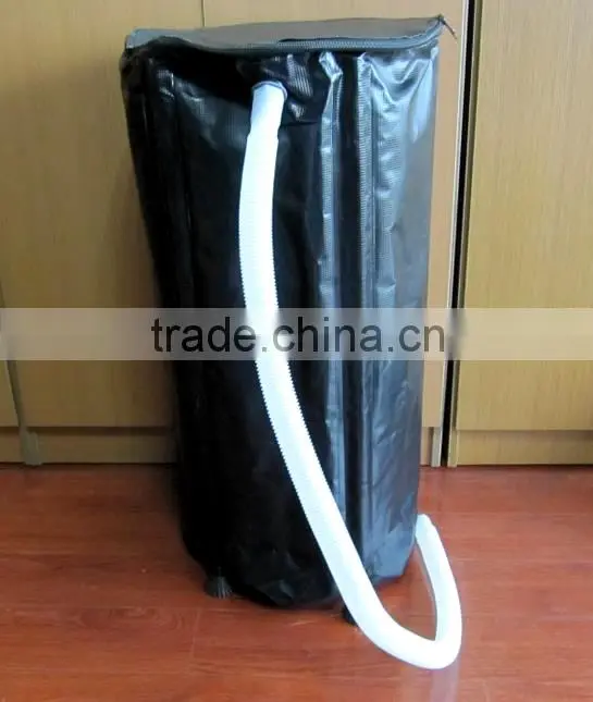 Garden PVC tarpaulin collapsible rain water barrel-250L