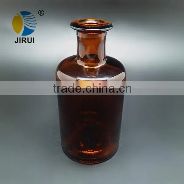 POPULAR STOCKS ON SALE 8oz amber material reed diffuser glass bottle with long neck