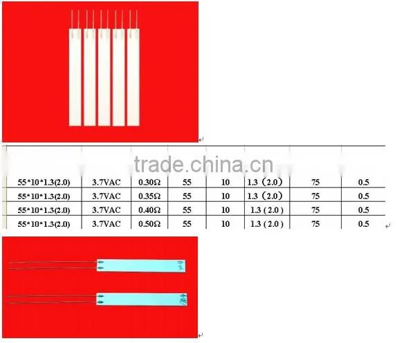 High Quality,Long life small Metalized Ceramic Substrate for Heating Euipment