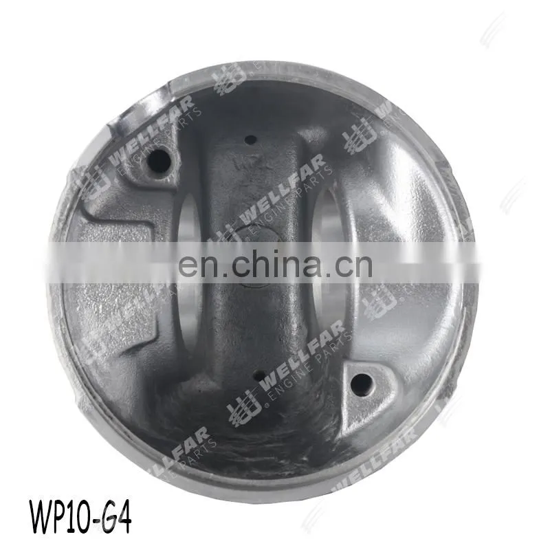 Heavy duty engine piston 612600030034/612600030068 for WP10-G4