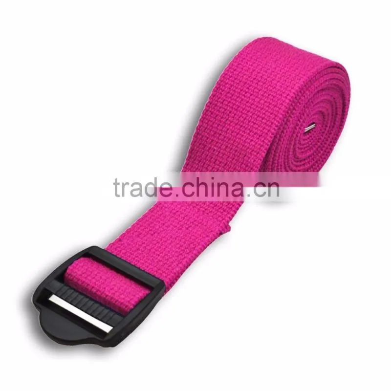 Cotton Yoga Strap With D Type Ring