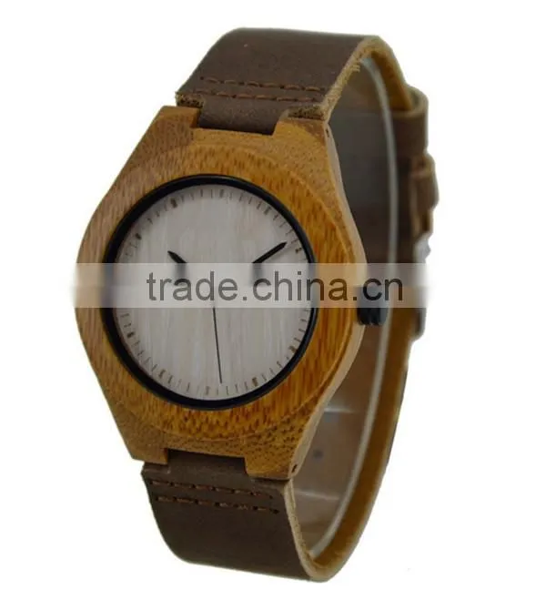 2015 Wholesale New Design Custom Logo Wooden Watch