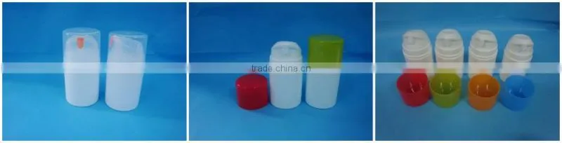 PP 50ml airless bottle for sale,airless cream/lotion/face cleanser bottle,cosmetic airless bottle