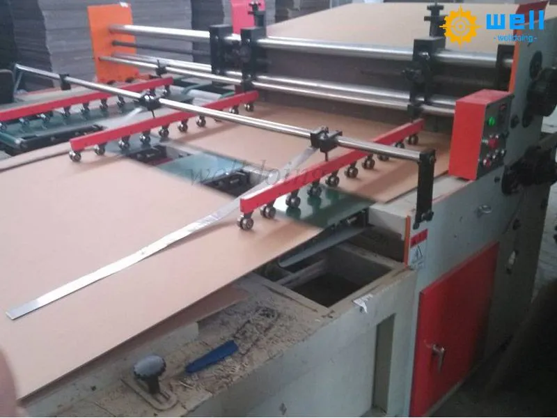 chain printing slotting die cutting machine