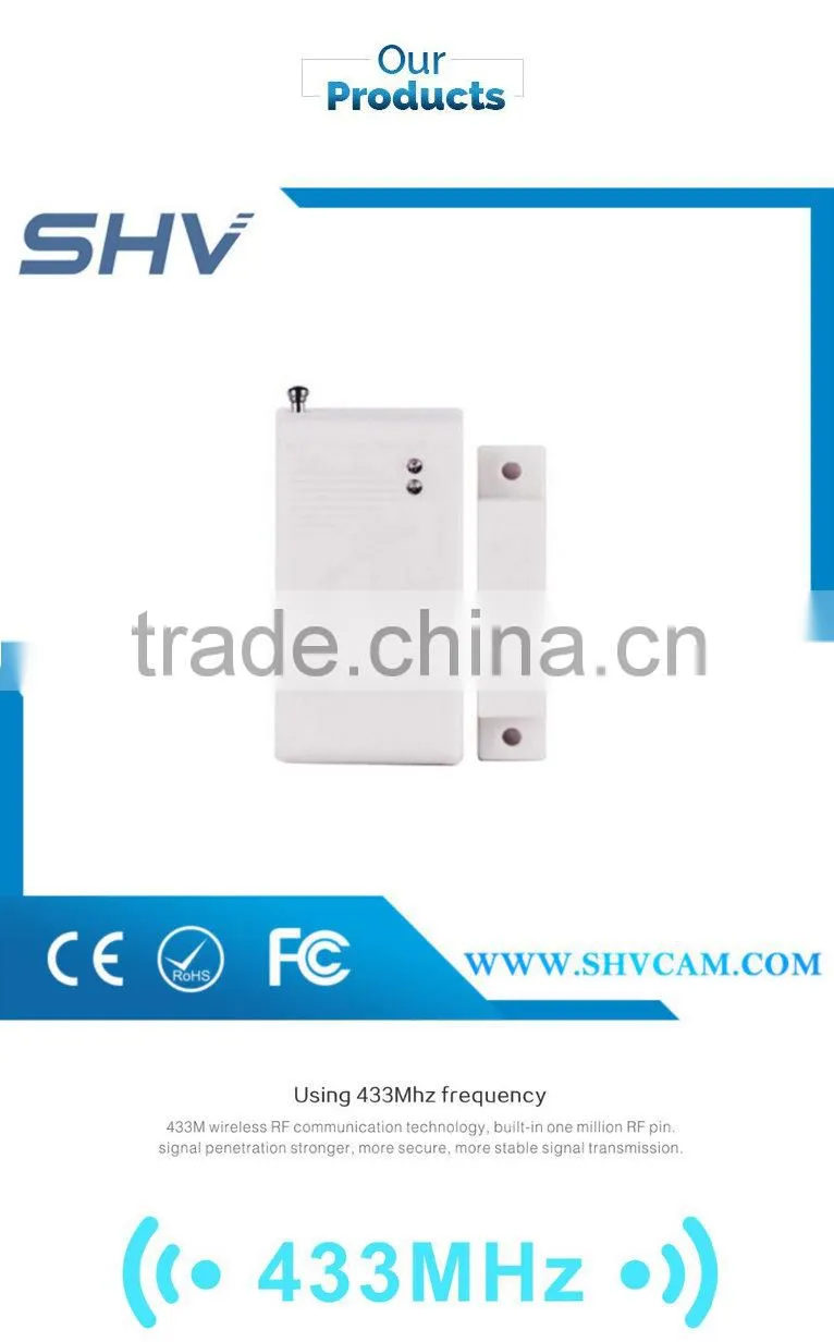 Wireless gap door open detector