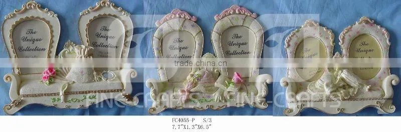 Photo frame wall plaque