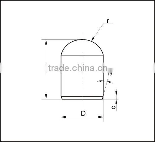 BK8B, BK8BK, BK8KC, BK10KC hard metal carbide insert and tooth for drill bits