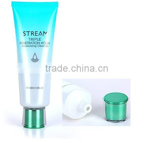 plastic tube with screw cap for gel packaging