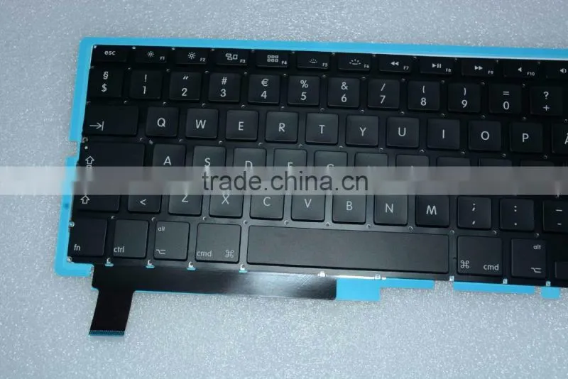 Factory Danish Design keyboard Replacement LED Backlight For Macbook Pro 15" A1286 2008-2012