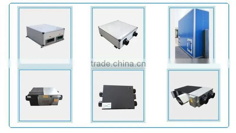 Low noise and low price industrial heat recovery ventilation system,environmental air central conditioning unit