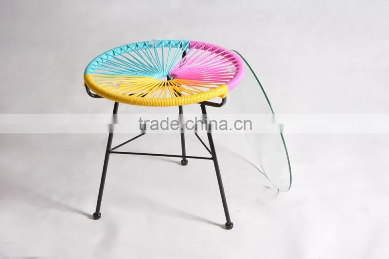 modern PE rattan Acapulco chair cheap garden furniture