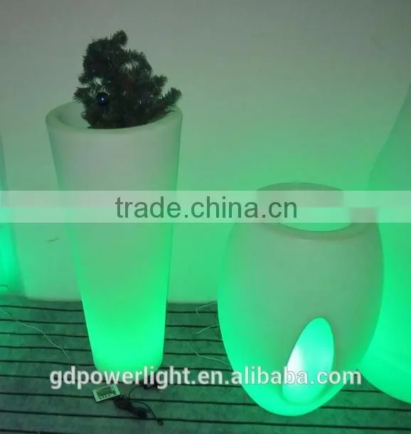 Led Flower pot with remote control YXF-3890A1