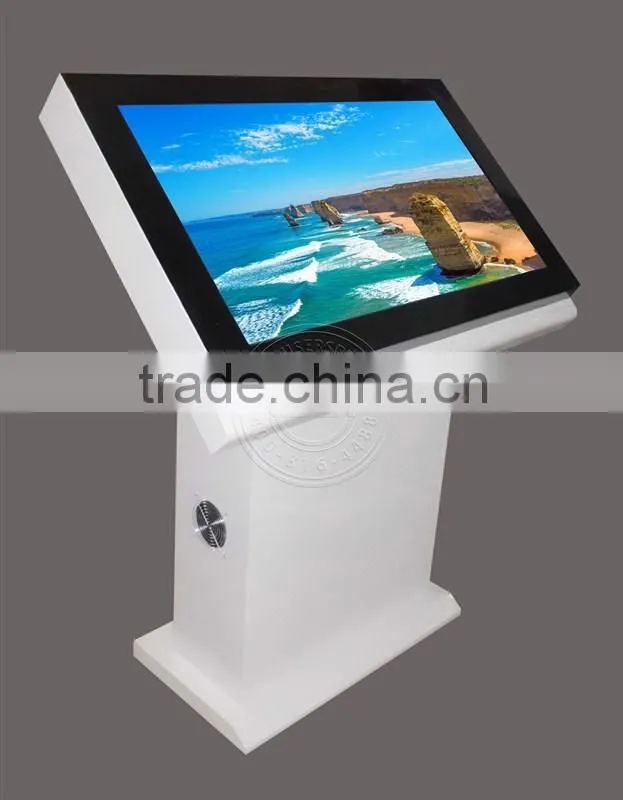 42 inch touch kiosk floor stand 3G wifi PC android