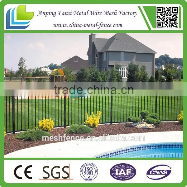new product 1200mm*2400mm tubular aluminium pool Fencing