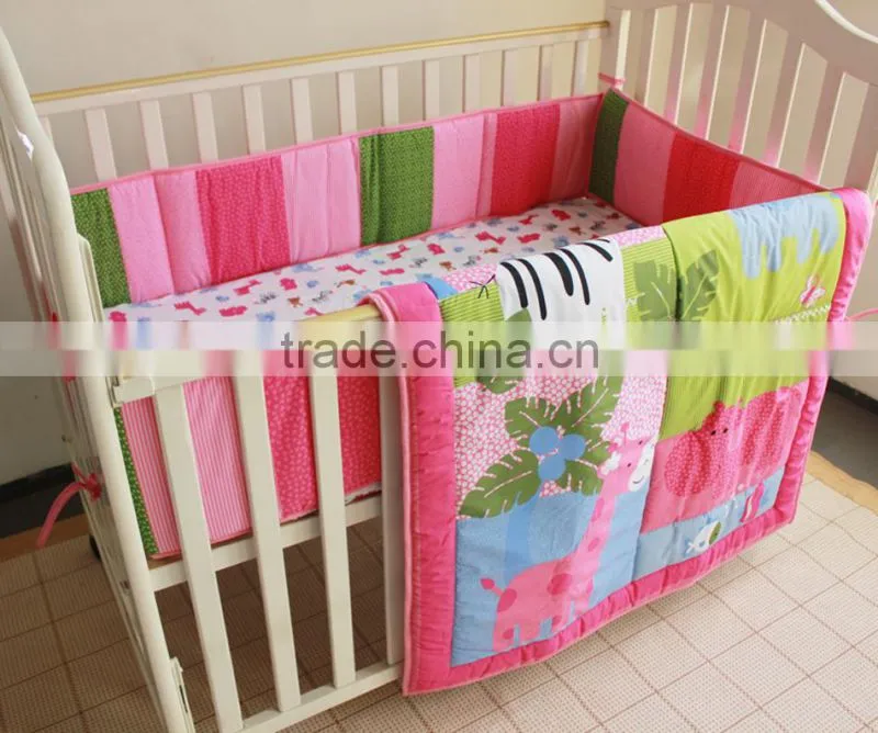 quality crib bedding set made-to-order