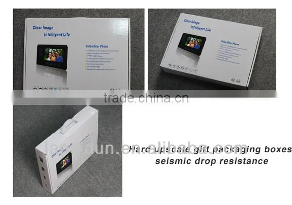 Lansidun Color LCD Video Door Phone Intercom For Apartment