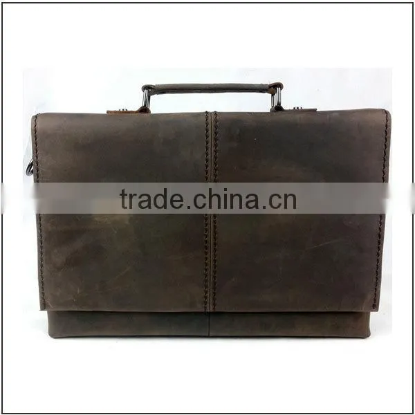 Vintage lawyer laptop messenger bag mens leather messenger bag