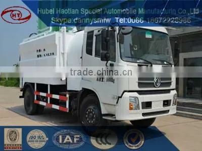 Dongfeng Vacuum Suction Sewage Truck 8-12m3 fecal tank truck for sale DFL