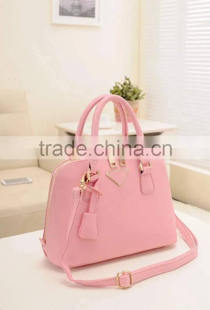 Hot New Product for 2015 Import Designer Handbag Lady's PU Tote Bag