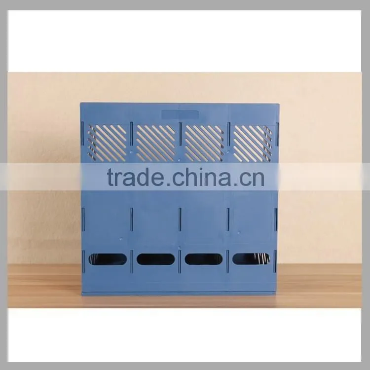 Foldable document shelf cubbyhole magazines rack desk organizer file holder