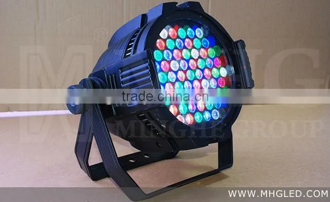 Waterproof LED Par Light Zoomable RGBW