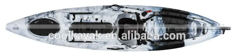 Coolkayak brand sit on top ocean pedal kayak