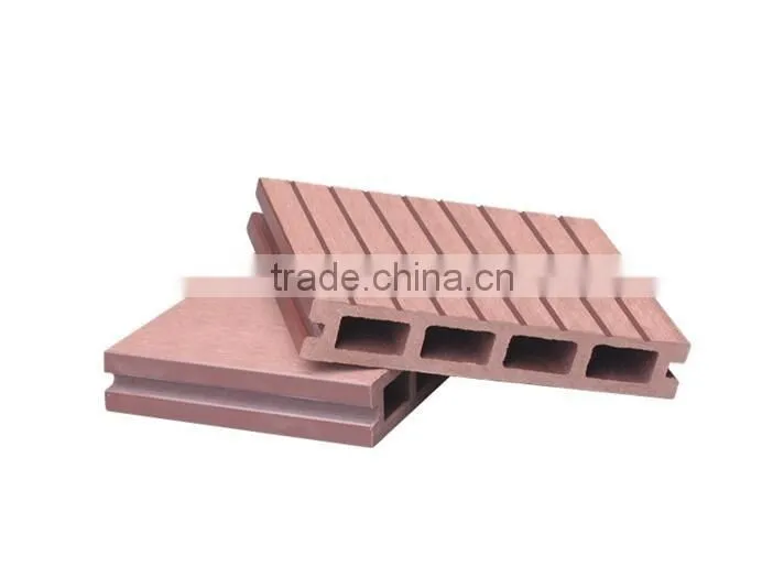 Exterior co-extrusion wpc decking